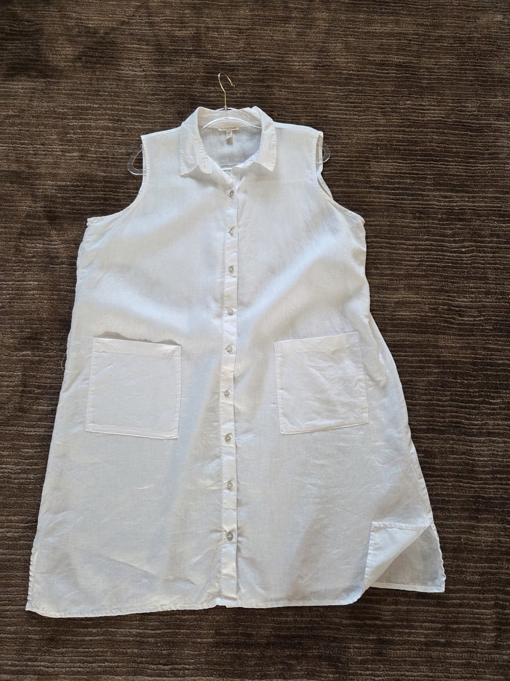 Eileen Fisher Women's Washed Organic Linen Délavé